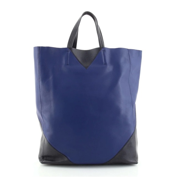 Celine - Vertical Bi-Cabas Tote Leather Large - Picture 3 of 6